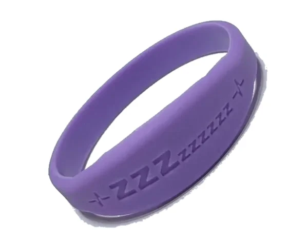 Silicone – Sine Band Purple “Sleep ZZZzzzzzz”