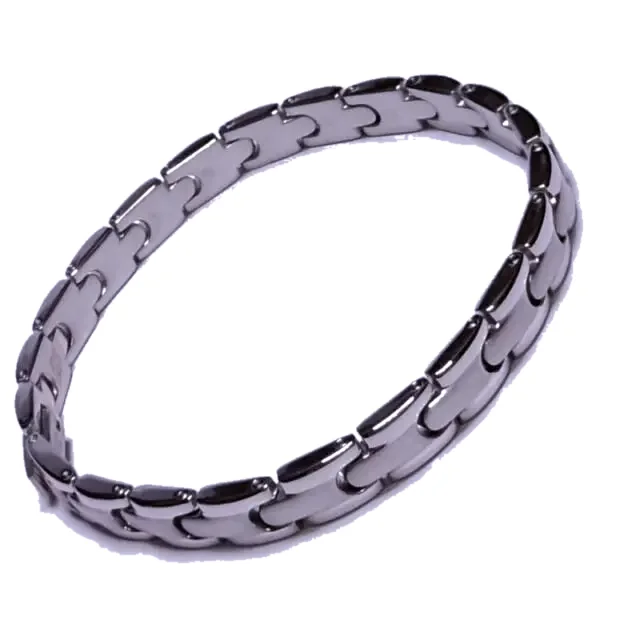 Stainless Brushed Buckle Bracelet